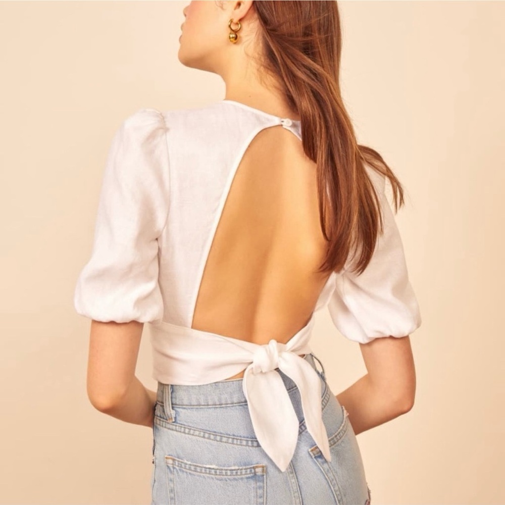 NWOT Reformation Seychelles Top Size L